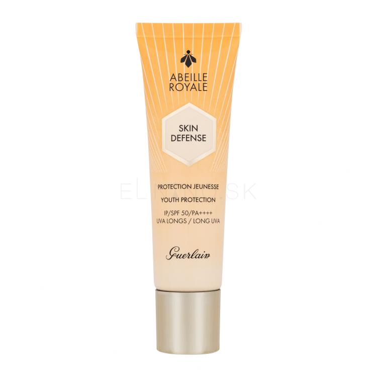 Guerlain Abeille Royale Skin Defense Youth Protection SPF50 Opaľovací prípravok na tvár pre ženy 30 ml