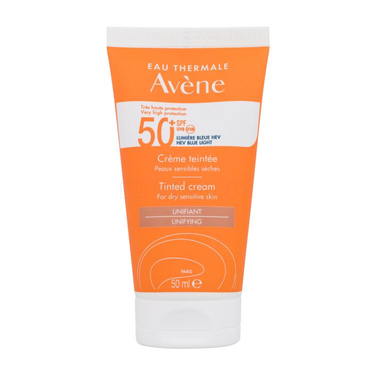 Avene Sun Tinted Cream SPF50+ Opaľovací prípravok na tvár 50 ml