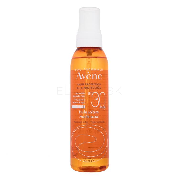 Avene Sun Sun Care Oil SPF30 Opaľovací prípravok na telo 200 ml