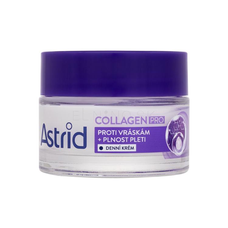 Astrid Collagen PRO Anti-Wrinkle And Replumping Day Cream Denný pleťový krém pre ženy 50 ml