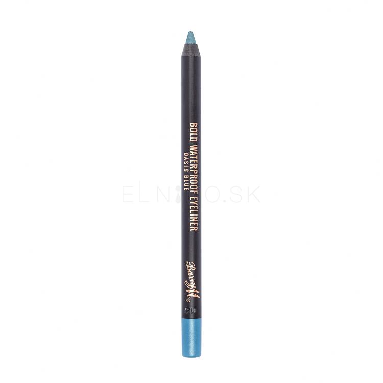 Barry M Bold Waterproof Eyeliner Ceruzka na oči pre ženy 1,2 g Odtieň Oasis Blue