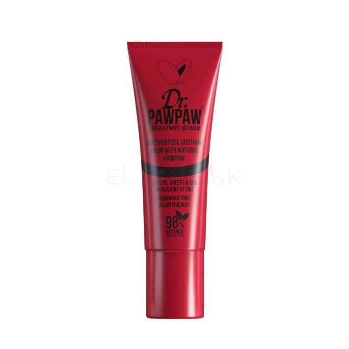 Dr. PAWPAW Balm Tinted Ultimate Red Balzam na pery pre ženy 10 ml