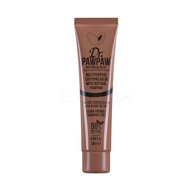 Dr. PAWPAW Balm Rich Mocha Balzam na pery pre ženy 25 ml