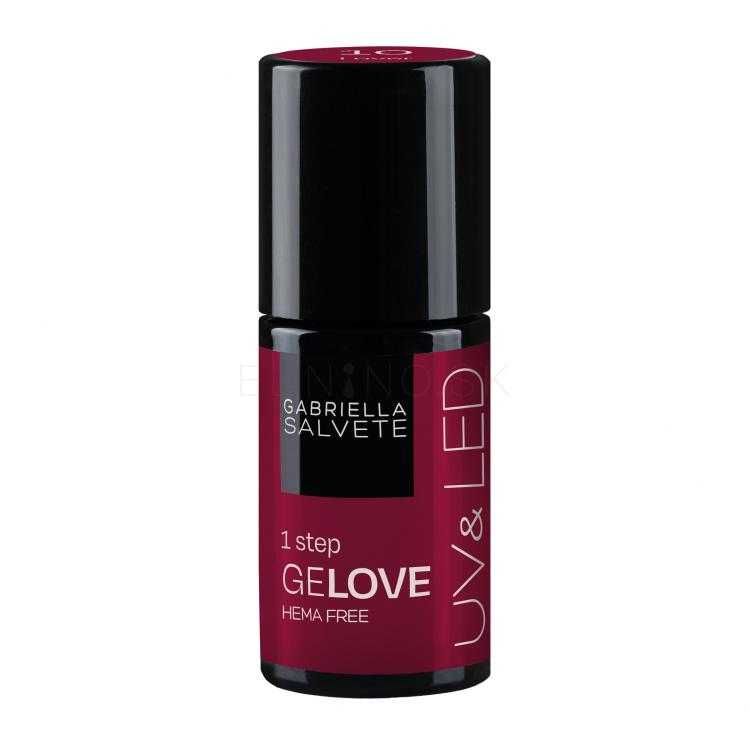 Gabriella Salvete GeLove UV &amp; LED Lak na nechty pre ženy 8 ml Odtieň 10 Lover