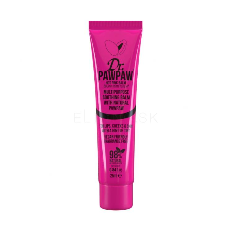 Dr. PAWPAW Balm Tinted Hot Pink Balzam na pery pre ženy 25 ml