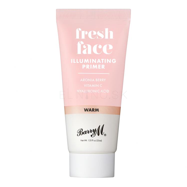 Barry M Fresh Face Illuminating Primer Podklad pod make-up pre ženy 35 ml Odtieň Warm