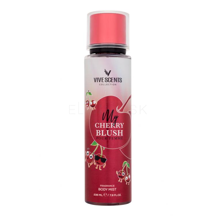 Vive Scents My Cherry Blush Telový sprej pre ženy 236 ml