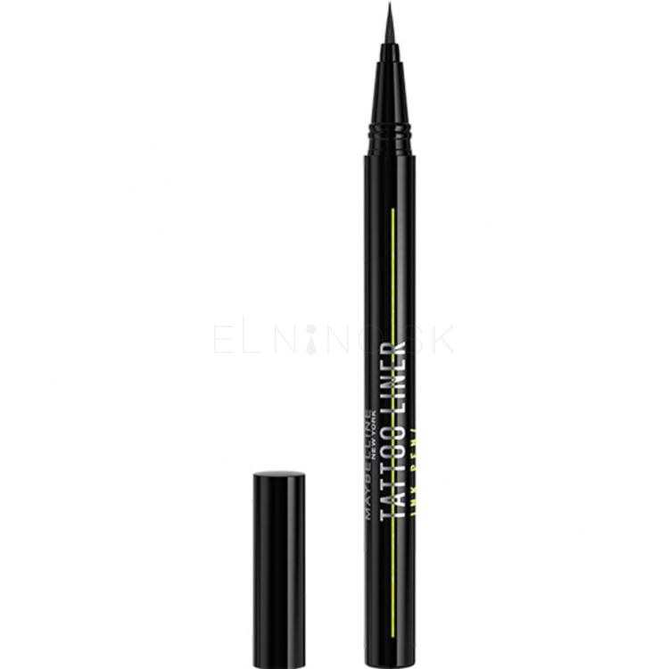 Maybelline Tattoo Liner Ink Pen Očná linka pre ženy 1 ml Odtieň Matte Black