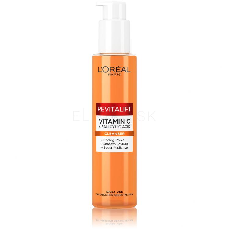 L&#039;Oréal Paris Revitalift Clinical Vitamin C + Salicylic Acid Cleanser Čistiaca pena 150 ml