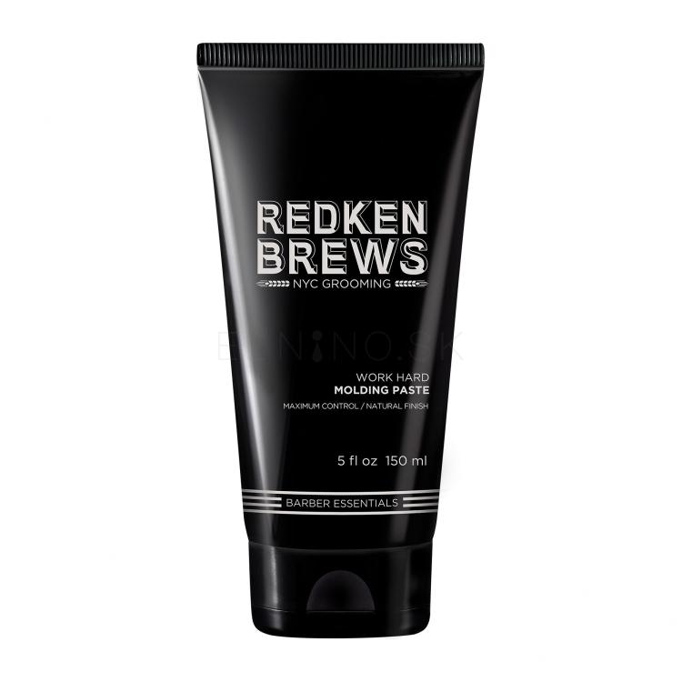 Redken Brews Hard Molding Paste Vosk na vlasy pre mužov 150 ml