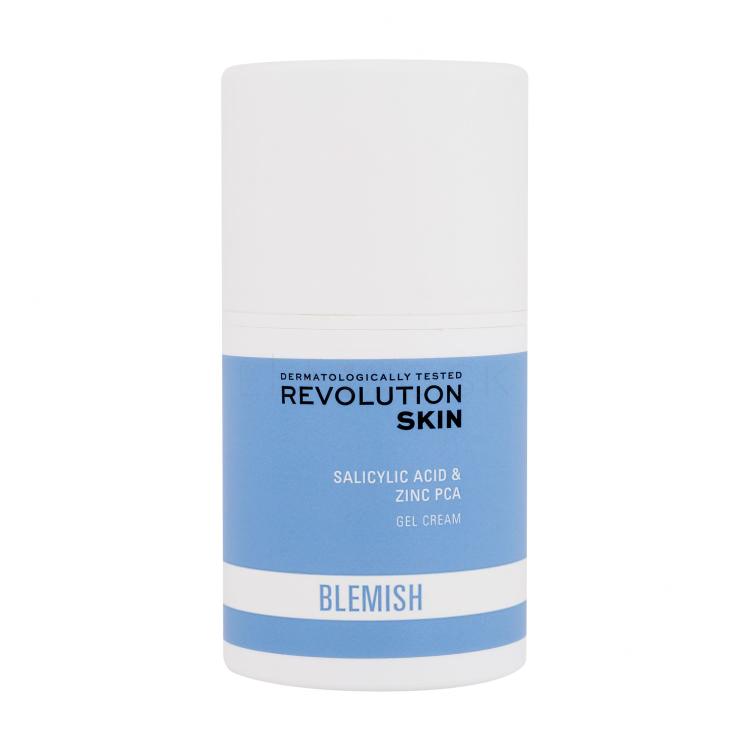 Revolution Skincare Blemish Salicylic Acid &amp; Zinc PCA Gel Cream Denný pleťový krém pre ženy 50 ml