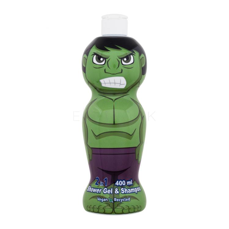 Marvel Avengers Hulk 2in1 Shower Gel &amp; Shampoo Sprchovací gél pre deti 400 ml