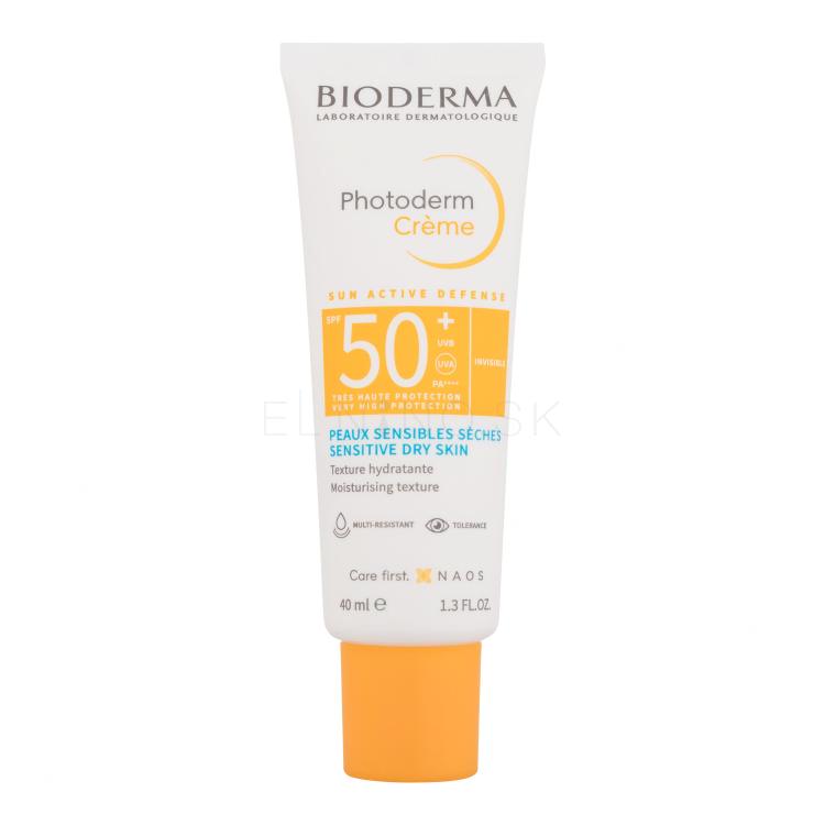 BIODERMA Photoderm Cream SPF50+ Opaľovací prípravok na tvár 40 ml Odtieň Invisible