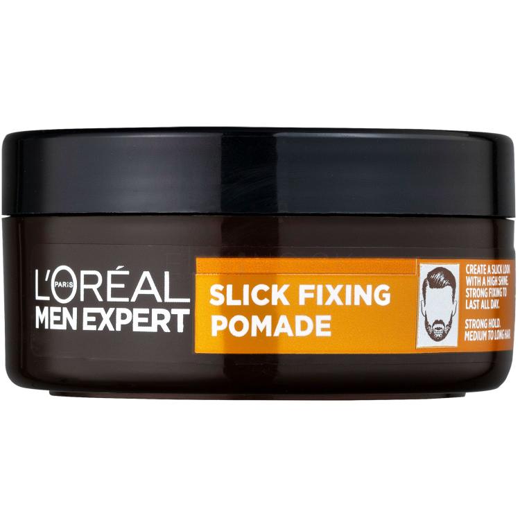 L&#039;Oréal Paris Men Expert Barber Club Slick Fixing Pomade Gél na vlasy pre mužov 75 ml