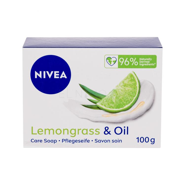 Nivea Lemongrass &amp; Oil Tuhé mydlo 100 g