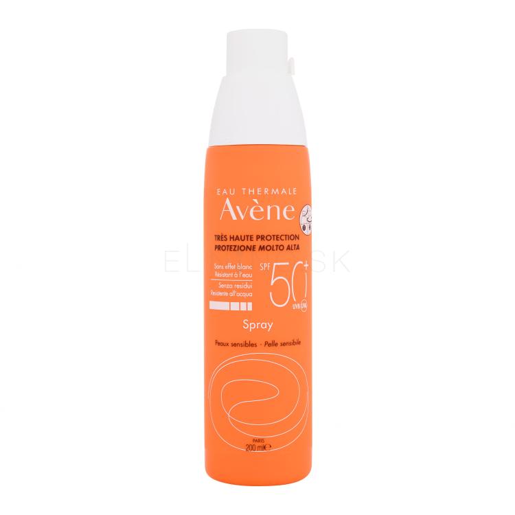 Avene Sun Spray SPF50+ Opaľovací prípravok na telo 200 ml