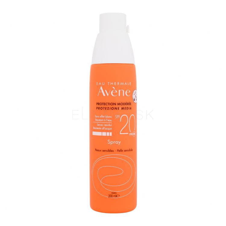 Avene Sun Spray SPF20 Opaľovací prípravok na telo 200 ml