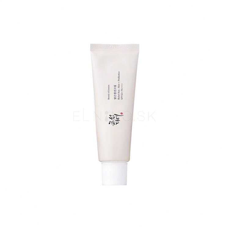 Beauty of Joseon Rice + Probiotics Relief Sun SPF50+ Opaľovací prípravok na tvár pre ženy 50 ml