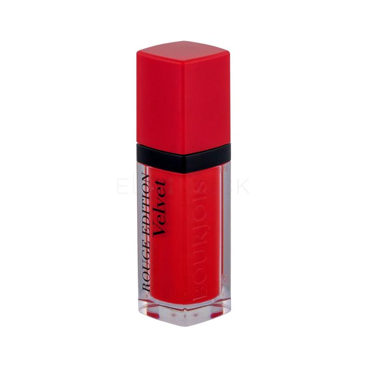 BOURJOIS Paris Rouge Edition Velvet Rúž pre ženy 7,7 ml Odtieň 03 Hot Pepper poškodený obal