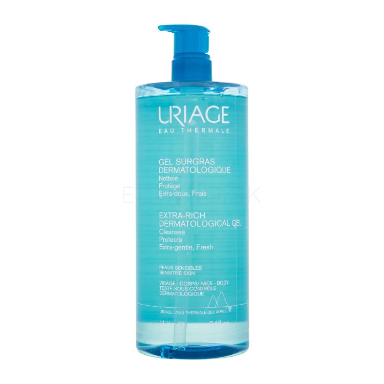 Uriage Dermatological Extra-Rich Gel Čistiaci gél 1000 ml