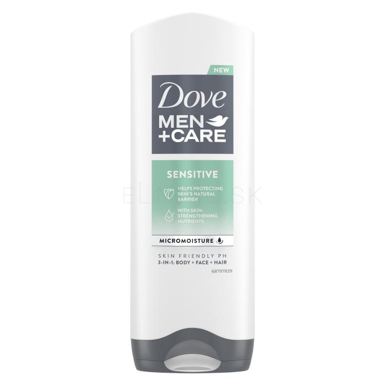 Dove Men + Care Sensitive Sprchovací gél pre mužov 250 ml