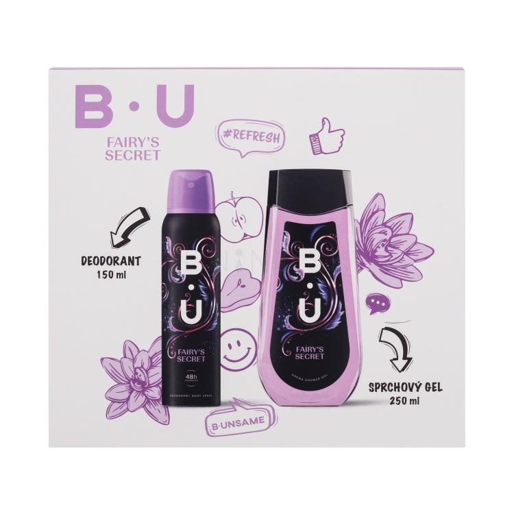 B.U. Fairy´s Secret Darčeková kazeta dezodorant 150 ml + sprchovací gél 250 ml