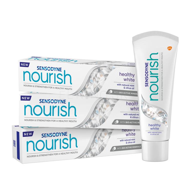 Sensodyne Nourish Healthy White Trio Zubná pasta Set