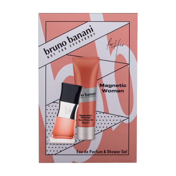 Bruno Banani Magnetic Woman Darčeková kazeta parfumovaná voda 30 ml + sprchovací gél 50 ml