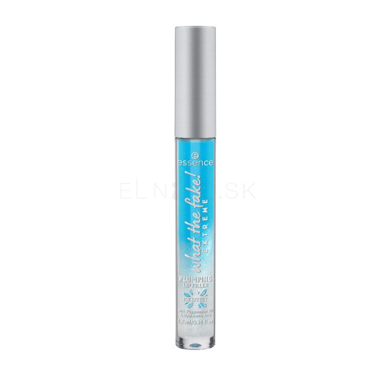 Essence What The Fake! Extreme Plumping Lip Filler Lesk na pery pre ženy 4,2 ml Odtieň 02 Ice Ice Baby!