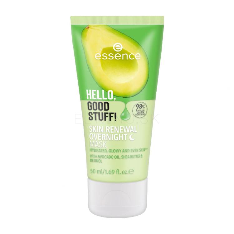 Essence Hello, Good Stuff! Skin Renewal Overnight Mask Pleťová maska pre ženy 50 ml