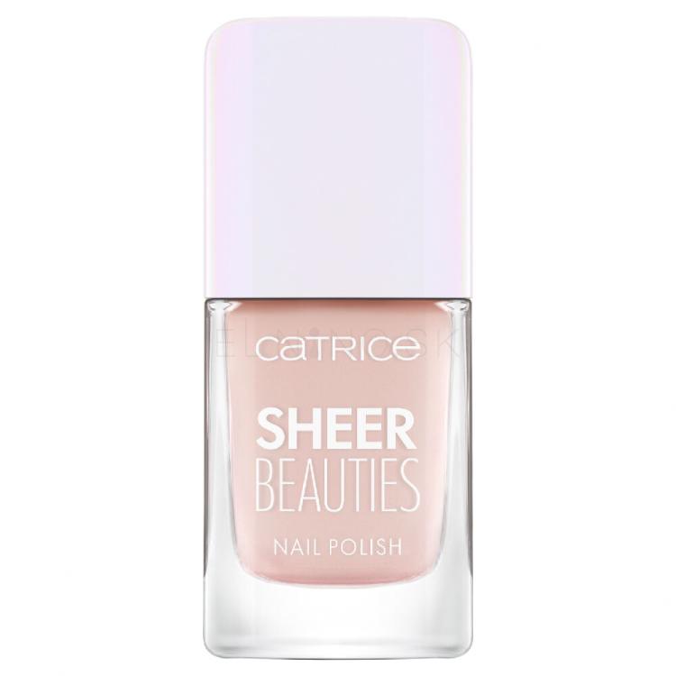 Catrice Sheer Beauties Nail Polish Lak na nechty pre ženy 10,5 ml Odtieň 020 Roses Are Rosy