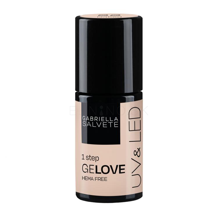 Gabriella Salvete GeLove UV &amp; LED Lak na nechty pre ženy 8 ml Odtieň 22 Naked