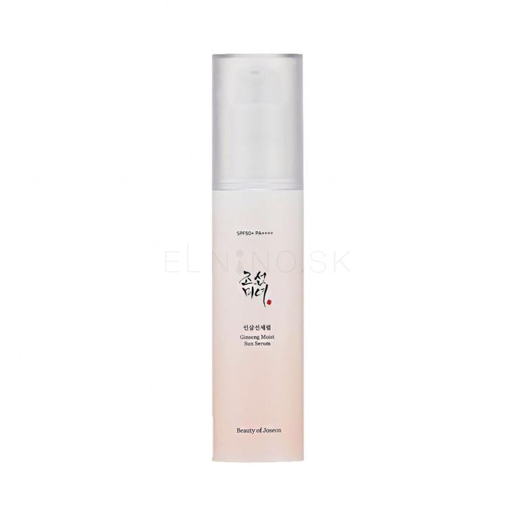 Beauty of Joseon Ginseng Moist Sun Serum SPF50+ Opaľovací prípravok na tvár pre ženy 50 ml