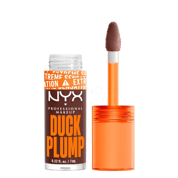 NYX Professional Makeup Duck Plump Lesk na pery pre ženy 6,8 ml Odtieň 15 Twice The Spice