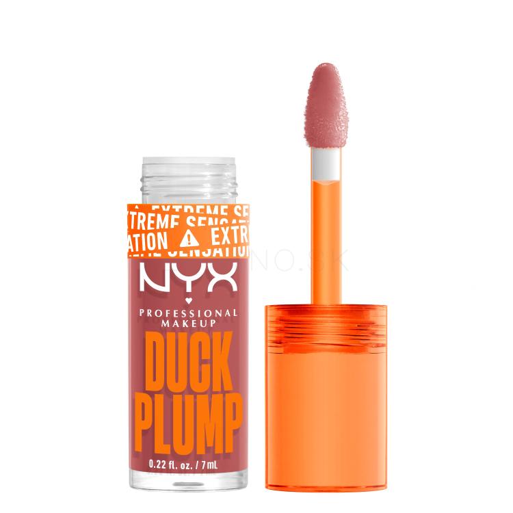 NYX Professional Makeup Duck Plump Lesk na pery pre ženy 6,8 ml Odtieň 03 Nude Swings