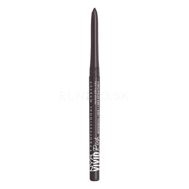 NYX Professional Makeup Vivid Rich Mechanical Liner Ceruzka na oči pre ženy 0,28 g Odtieň 12 Truffle Diamond