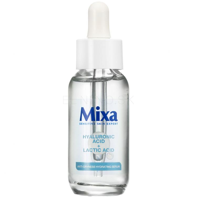 Mixa Hyaluronic Acid + Lactic Acid Anti-Dryness Hydrating Serum Pleťové sérum pre ženy 30 ml