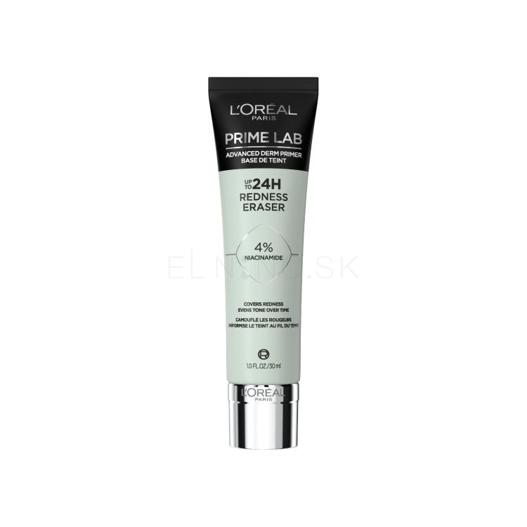 L&#039;Oréal Paris Prime Lab 24H Redness Eraser Podklad pod make-up pre ženy 30 ml