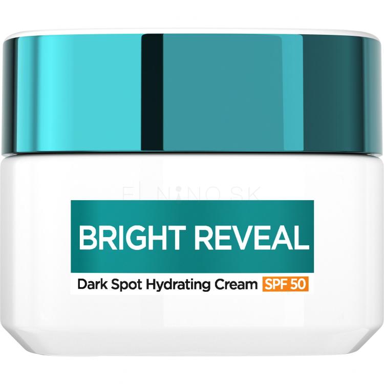 L&#039;Oréal Paris Bright Reveal Dark Spot Hydrating Cream SPF50 Denný pleťový krém 50 ml