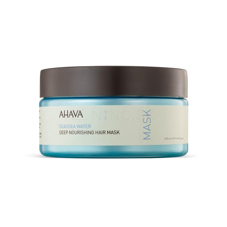 AHAVA Deadsea Water Deep Nourishing Hair Mask Maska na vlasy pre ženy 220 ml