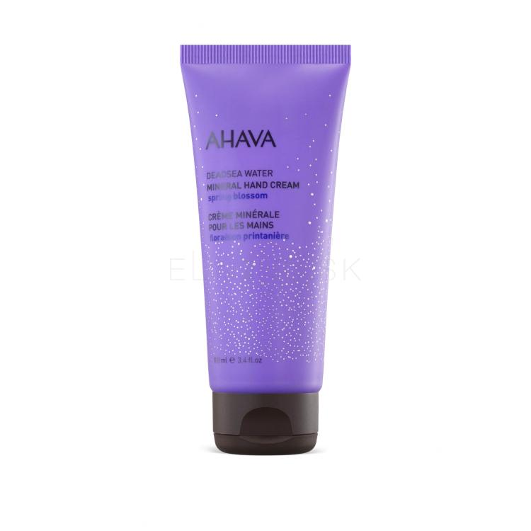 AHAVA Deadsea Water Mineral Hand Cream Spring Blossom Krém na ruky pre ženy 100 ml