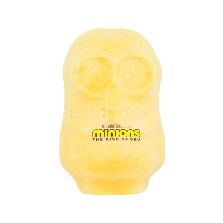 Minions Minions Bath Fizzer Yellow Bomba do kúpeľa pre deti 140 g