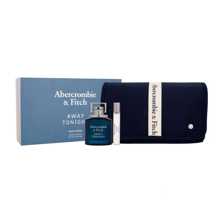 Abercrombie &amp; Fitch Away Tonight Darčeková kazeta toaletná voda 100 ml + toaletná voda 15 ml + kozmetická taštička poškodená krabička