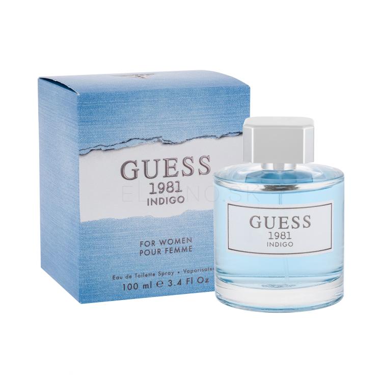 GUESS Guess 1981 Indigo Toaletná voda pre ženy 100 ml poškodený flakón