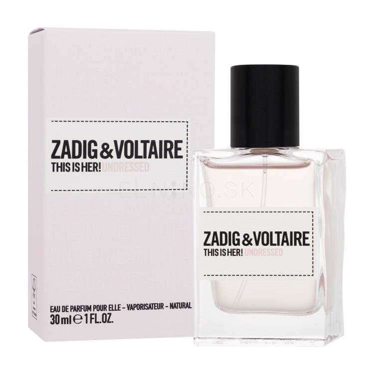 Zadig &amp; Voltaire This is Her! Undressed Parfumovaná voda pre ženy 30 ml