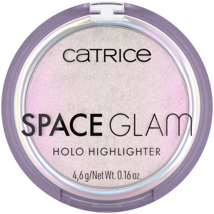 Catrice Space Glam Holo Rozjasňovač pre ženy 4,6 g Odtieň 010 Beam Me Up!