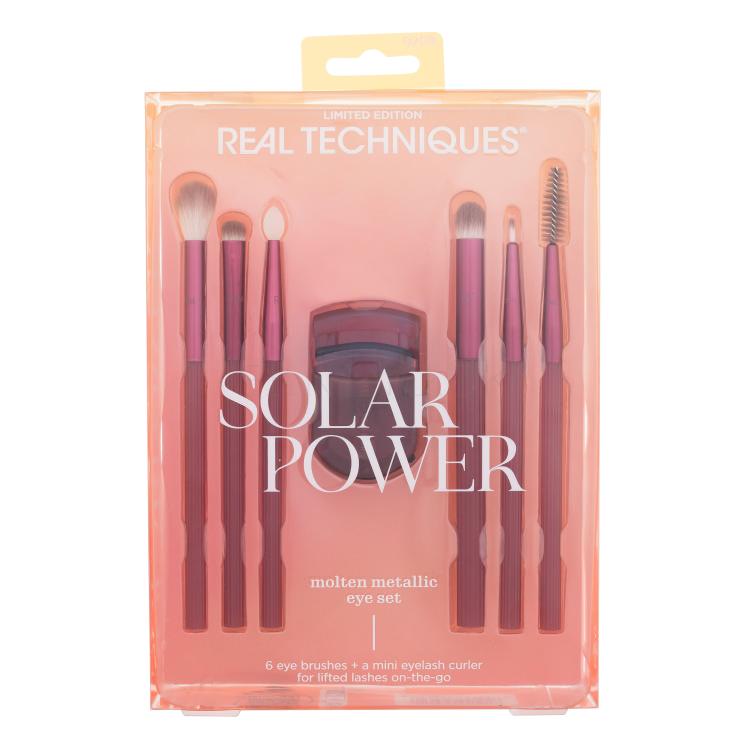 Real Techniques Solar Power Molten Metallic Eye Set Štetec pre ženy Set