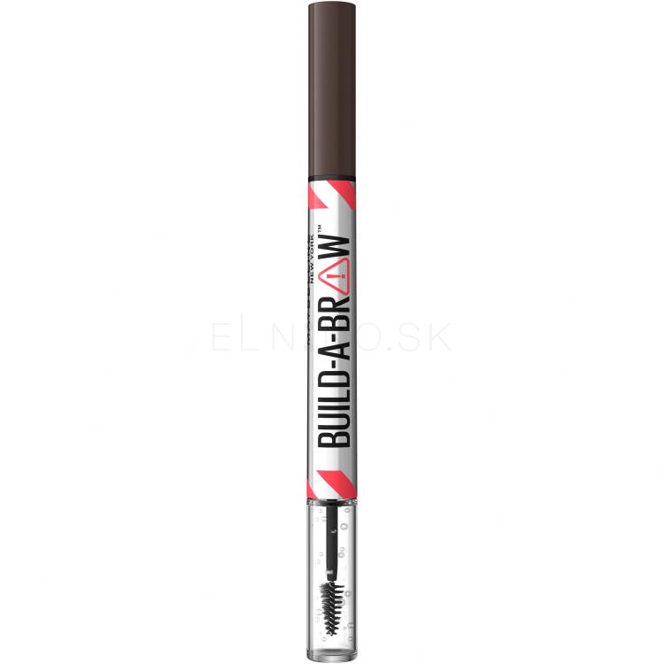 Maybelline Build-A-Brow Ceruzka na obočie pre ženy 1,4 g Odtieň 260 Deep Brown