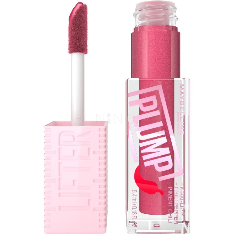 Maybelline Lifter Plump Lesk na pery pre ženy 5,4 ml Odtieň 002 Mauve Bite