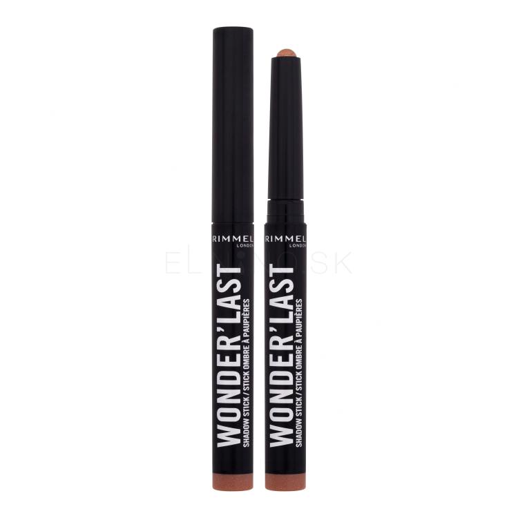 Rimmel London Wonder&#039;Last Shadow Stick Očný tieň pre ženy 1,64 g Odtieň 003 Copper Wink